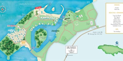 Bản đồ của jamaica khu nghỉ dưỡng