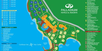 Bản đồ của grand palladium jamaica resort