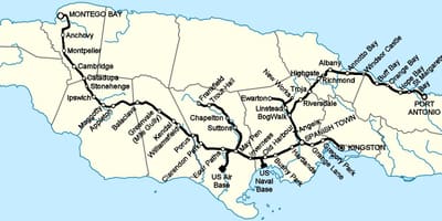 Bản đồ của đường sắt