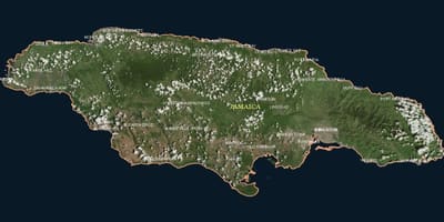 Bản đồ không jamaica